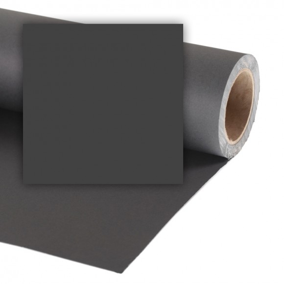 Colorama *68 Black 3.55m x 15m Paper Background Roll